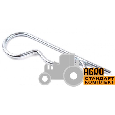 Скоба 80740591 держателя пальца шнека жатки CNH