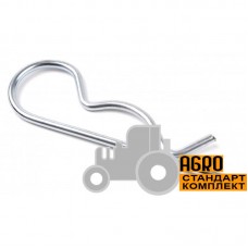 Скоба 80740591 держателя пальца шнека жатки CNH