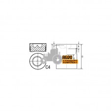 Поршень з пальцем двигуна - 747541M91 Massey Ferguson