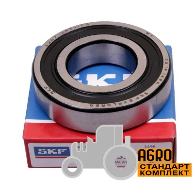 180207 (6207-2RSHC3) [SKF] Подшипник шариковый