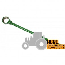 Шатун привода балансира коси жатки AZ32107 комбайна John Deere, 703 мм.