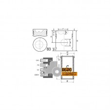 Поршнекомплект двигуна 7701032472 RENAULT, (4 кільця), [Bepco]