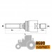 Тяга рулевая правая RE150906, RE214055 John Deere