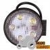 Фара дополнительная LED 15 W (5x3W Epistar), 1100 Lm, круглая