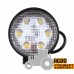 Фара додаткова LED 18 W (6x3W Epistar), 1300 Lm, кругла