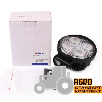 Фара дополнительная LED 20 W (4x5W CREE), 2800 Lm, круглая