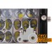 Фара додаткова LED 60 W (20x3W XB-D), 4500 Lm, квадратна