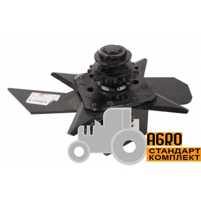 Редуктор измельчителя в сборе жатки, правый 1.331.514 (1331514) Oros