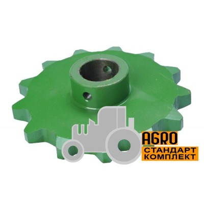 Звездочка транспортера наклонной камеры CQ08996 John Deere - T13