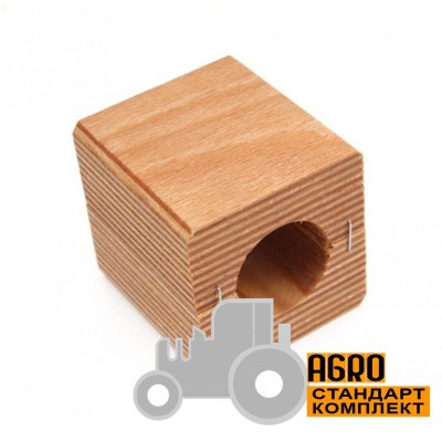 Дерев'яний підшипник січкарні - 600048.0 Claas - 60х65х61мм