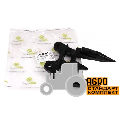 Палець потрійний H213405 жатки John Deere (бокові прорізи)