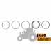 Комплект поршневых колец 745902М91 Massey Ferguson двигателя Perkins, (5 колец), [Bepco]