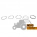 Комплект поршневых колец 745902М91 Massey Ferguson двигателя Perkins, (5 колец), [Bepco]