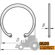 Внутрішнє стопорне кільце під отвір 42 мм