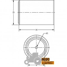 Фільтр повітряний 677434 Claas [Agro Parts]