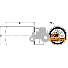 Фильтр топливный 656501 Claas [Agro Parts]