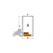 Гільза - заготовка - 737214M1 Massey Ferguson