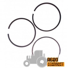 Поршневі кільця 4222136М91 Massey Ferguson двигуна Perkins, (3 кільця), [Bepco]