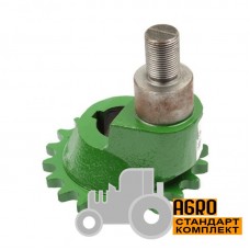 Звездочка привода косы жатки , Z20, шпонка - Z10399 John Deere