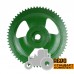 Звездочка соломотряса Z10025 John Deere - Z63