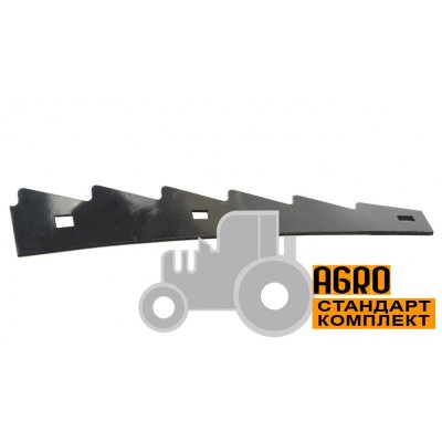 Накладка ротора 0007528792 Claas Lexion - ліва, кінцева, 11х15мм, 3 отвори