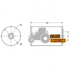 Фільтр повітряний 723561 Claas [Agro Parts]