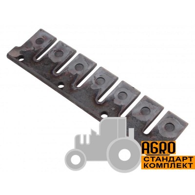 Пластина противорежущая средняя (гребенка) 180мм - 001485 Gerighoff