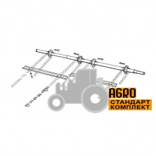 Тяговий ланцюг трансп. пох. камери в зборі - 645154 Claas