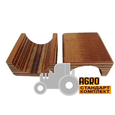 Дерев'яний підшипник 735106 соломотряса комбайна Claas - 30х60х65мм [Original]