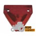 Сегмент ножа жатки 80365110 комбайна New Holland, Massey Ferguson