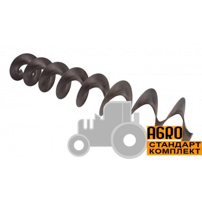 Спіраль шнека ліва бункера комбайна CLAAS - 180х120х50 ліва, (1м)