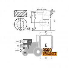 Поршнекомплект двигуна 02922970 DEUTZ