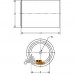 Фильтр масляный (вставка) OX 80D [Knecht]