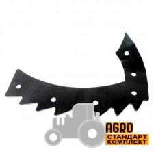 Накладка ротора 0007595720 Claas Lexion - права, 368x270x6мм