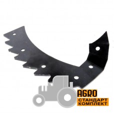 Накладка ротора 0007595720 Claas Lexion - права, 368x270x6мм