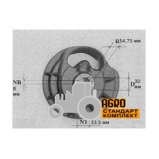 Тарілка апарату в'язального d30мм прес-підбирача New Holland