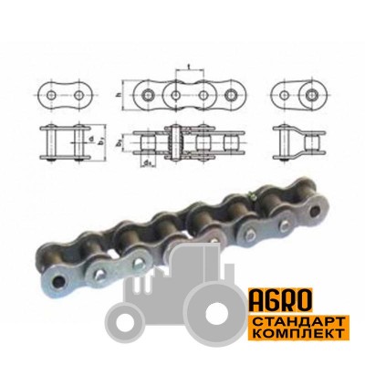 Ланцюг роликовий 16B-1 на 70 ланок - 212787 Claas