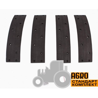 Накладка тормозной колодки 685188 (комплект, 4 штуки), Claas
