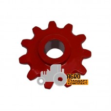 Зірочка транспортера похилої камери 1.1114.090.012.01.00 Deutz-Fahr - T11